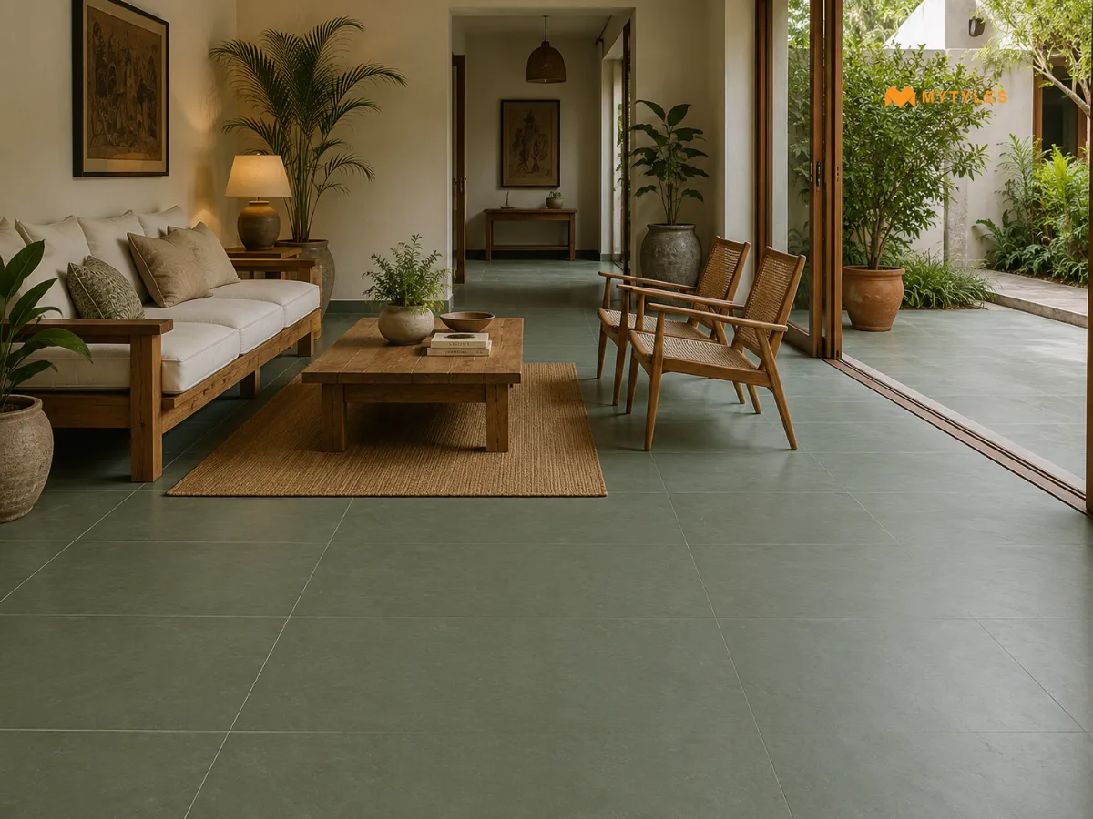 Kota Tiles in Verandah 